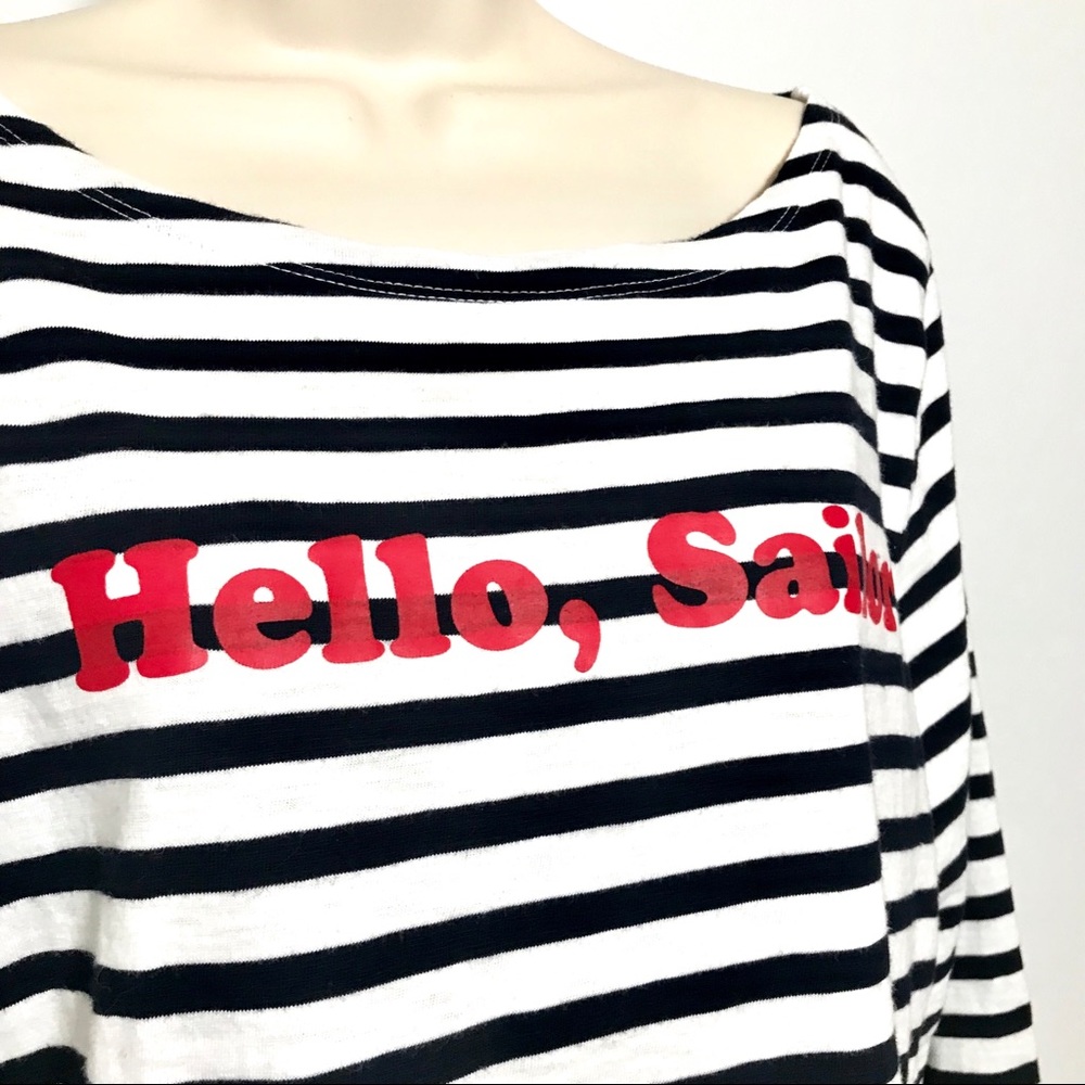 J Crew Limited Edition “Hello, Sailor” T-shirt - Picture 7 of 8
